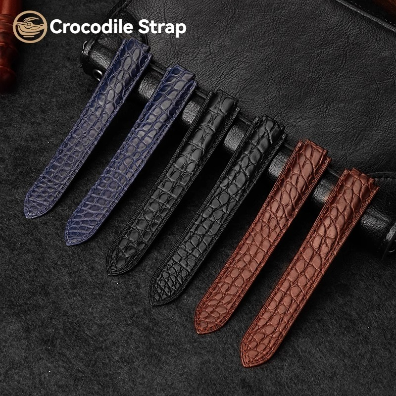 Crocodile leather watch strap  - Cartier Watch Ballon Bleu ulasan dan harga