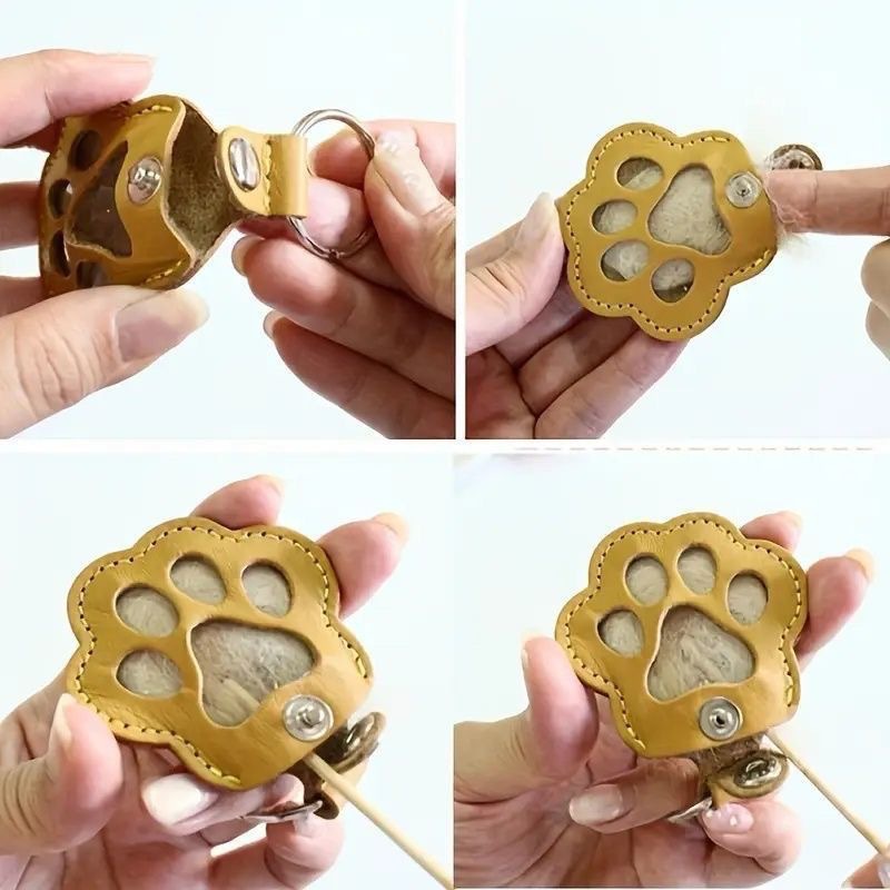 Dog Hair Collector Keychain Le - Leather Strap Quick Release ulasan dan harga