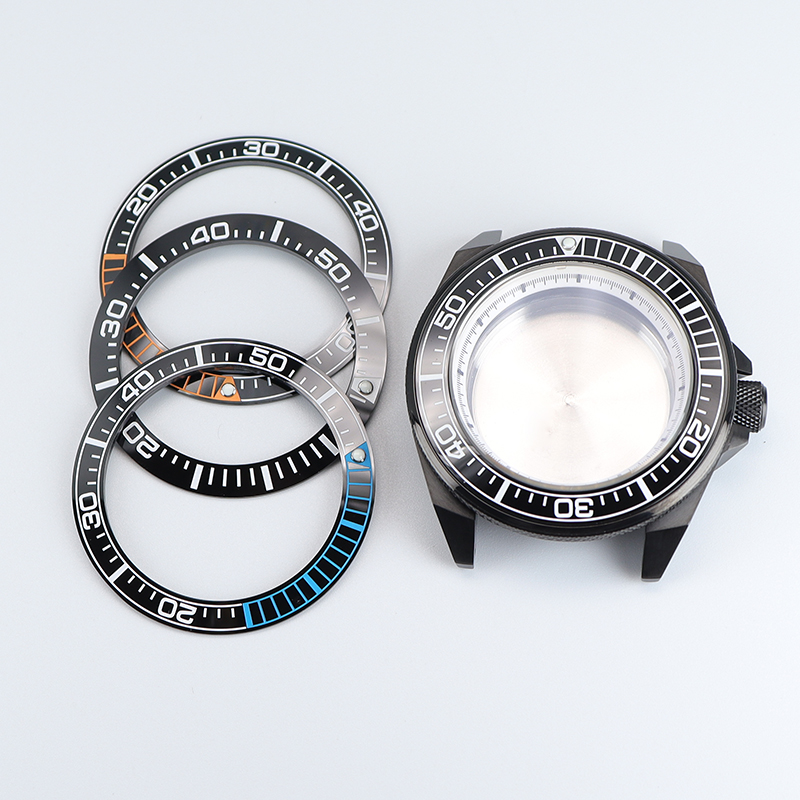 43.8mm Diver Watch Case Rubber - Rubber Strap Diver ulasan dan harga
