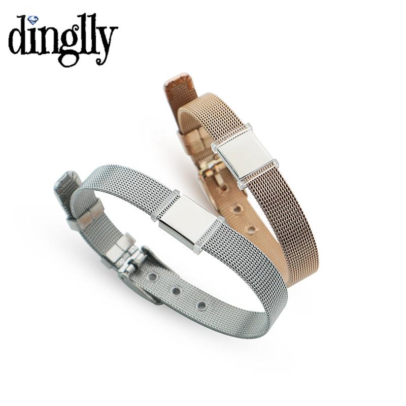 DINGLLY 10mm High Quality Stai - Mesh Strap Metal ulasan dan harga