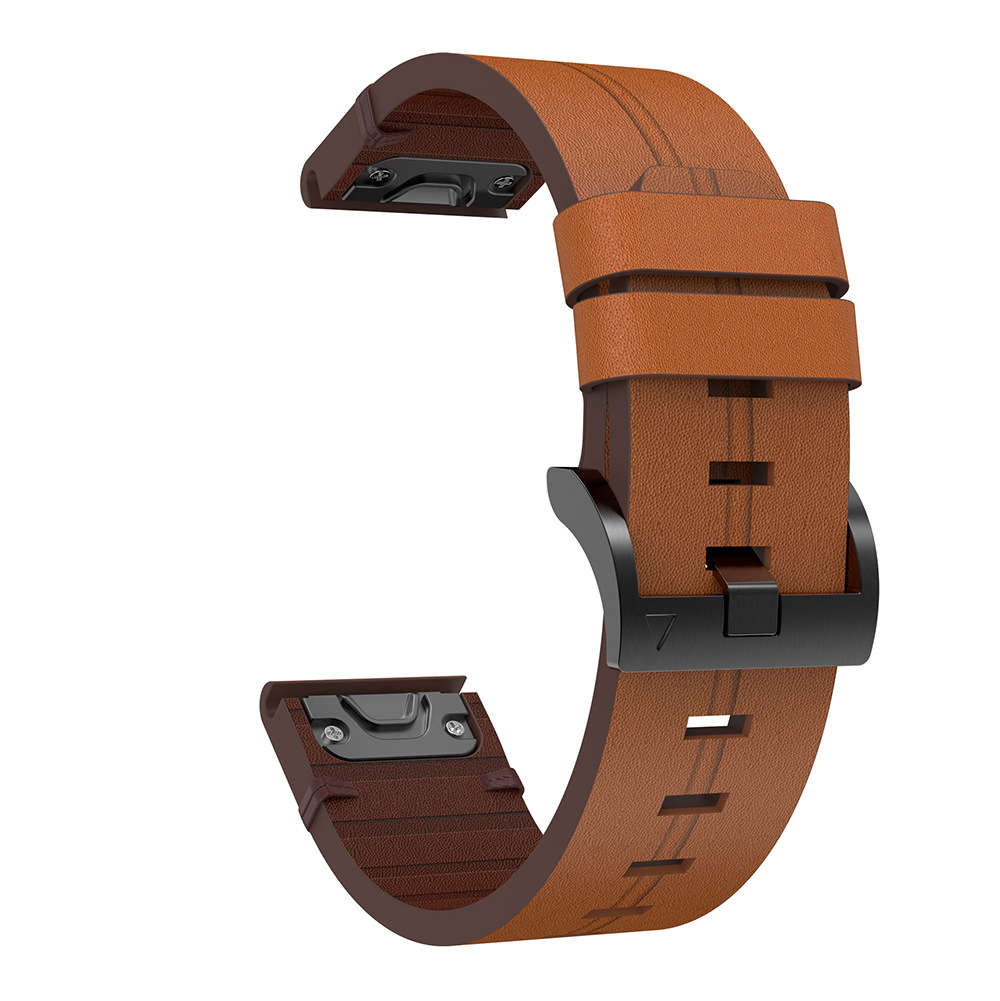 Genuine Leather QuickFit 26mm  - Leather Strap Quick Release ulasan dan harga